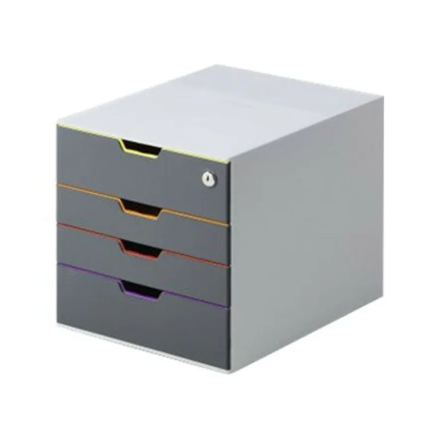 Durable Varicolor Safe - Module de classement 4 tiroirs - multicolore