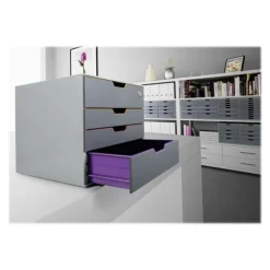 Durable Varicolor Safe - Module de classement 4 tiroirs - multicolore