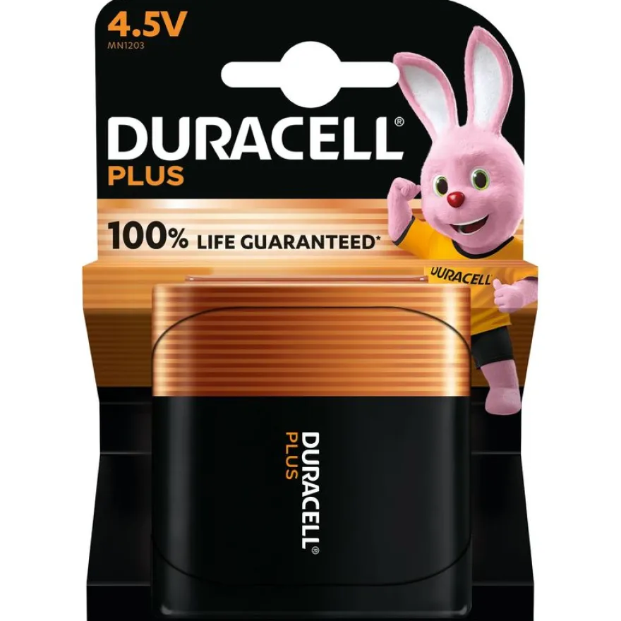 DURACELL 100% Plus - 1 pile alcaline - 3LR12 4,5V