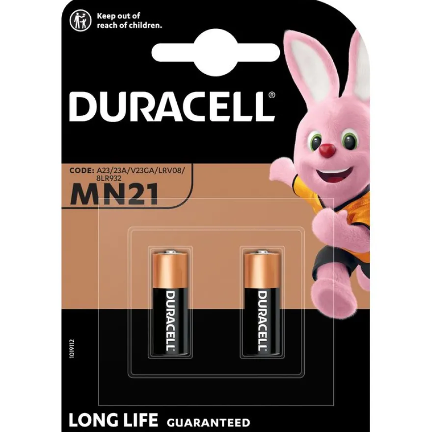 DURACELL MN21 - 2 piles alcalines spéciales - 12V