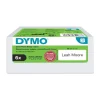 DYMO - 6 rouleaux de 300 étiquettes pour badge - 41 x 89 mm - blanc