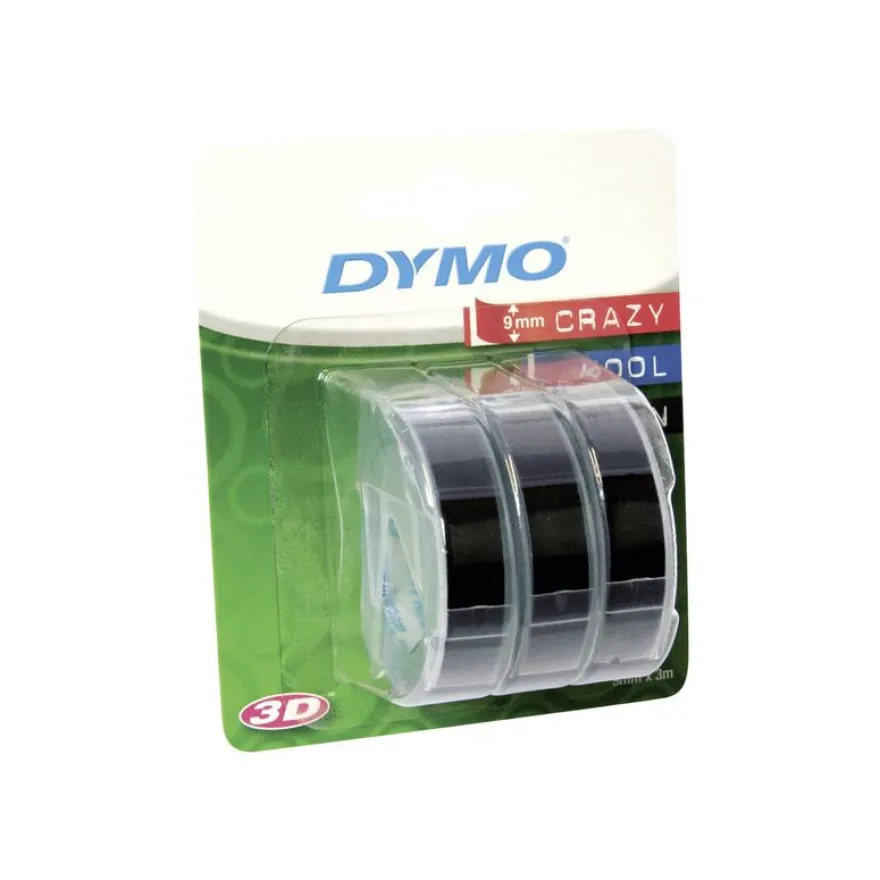 DYMO - bande de gaufrage 3D - 3 rouleau(x) - rouleau (0,9 cm x 3 m)