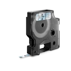 Dymo D1 - Ruban d'étiquettes auto-adhésives - 1 rouleau (6 mm x 7 m) - fond transparent écriture noire