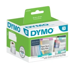 Dymo LabelWriter - Ruban d'étiquettes auto-adhésives - 1 rouleau de 1000 étiquettes (32 x 57 mm) - fond blanc écriture noire