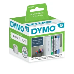 Dymo LabelWriter MultiPurpose - Ruban d'étiquettes auto-adhésives - 1 rouleau de 1000 étiquettes (13 x 25 mm) - fond blanc écriture noire