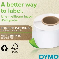 Dymo LabelWriter MultiPurpose - Ruban d'étiquettes auto-adhésives - 1 rouleau de 1000 étiquettes (13 x 25 mm) - fond blanc écriture noire