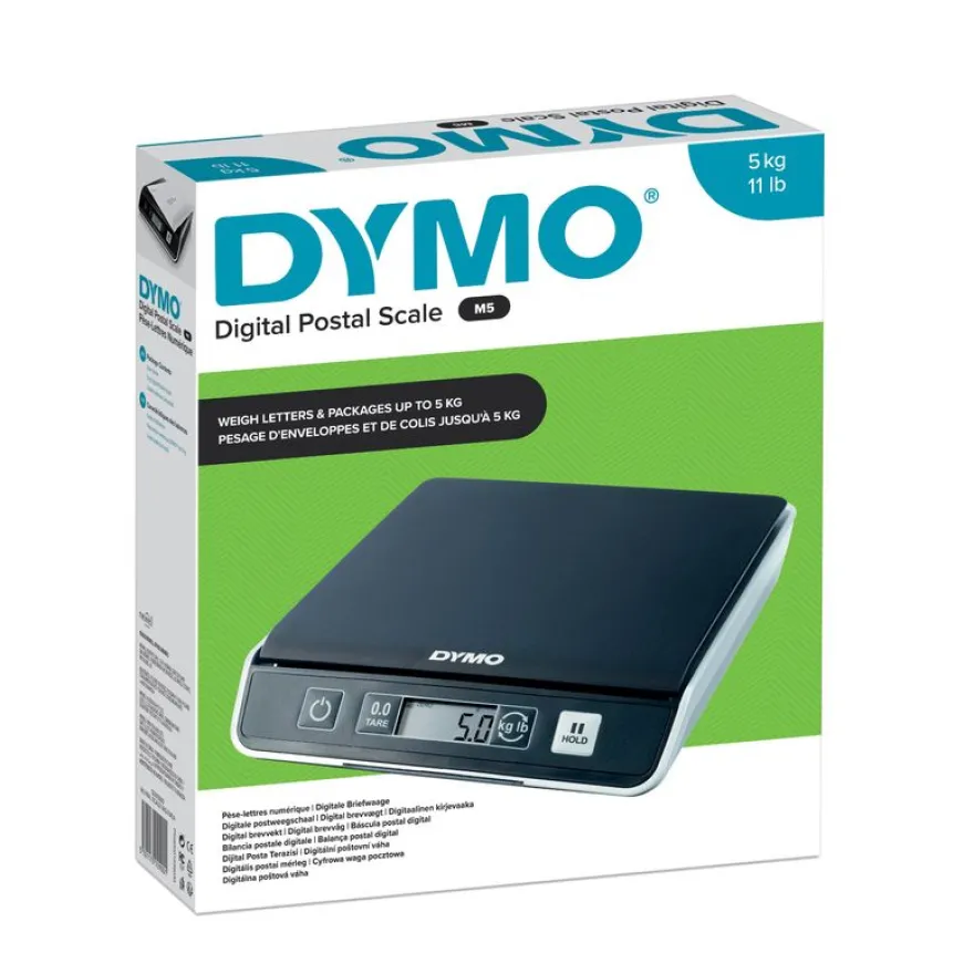 DYMO M5 - Balance pèse-lettres électronique - 5 kg