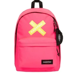 EASTPAK Out Of Office - Sac à dos bold silkscreen pink avec compartiment pour ordinateur portable