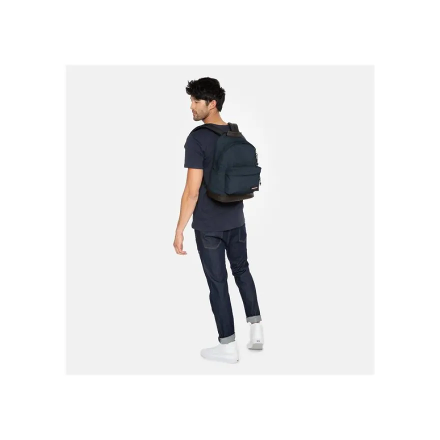 EASTPAK Wyoming - Sac à dos triple denim - fond renforcé