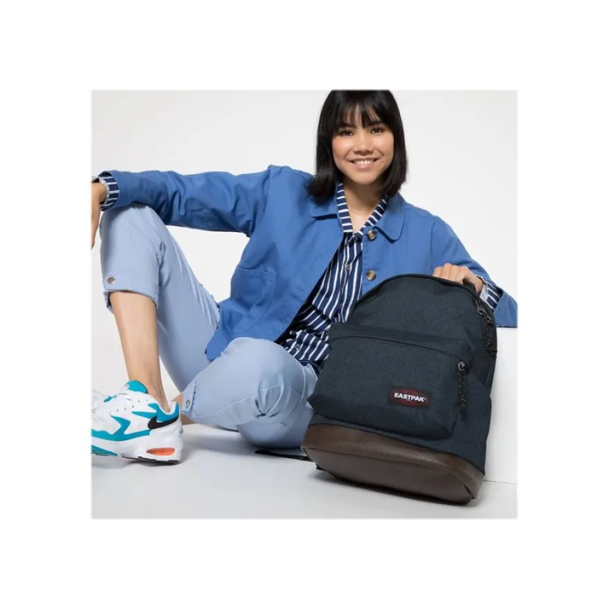 EASTPAK Wyoming - Sac à dos triple denim - fond renforcé