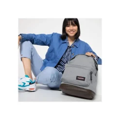 EASTPAK Wyoming - Sac à dos sunday grey - fond renforcé