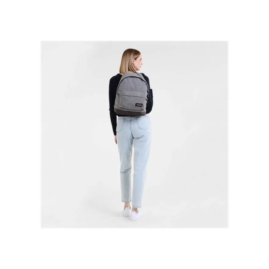 EASTPAK Wyoming - Sac à dos sunday grey - fond renforcé
