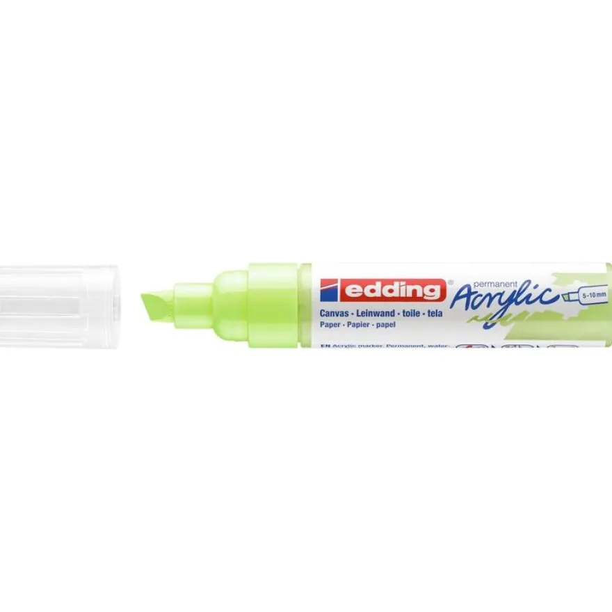 Edding 5000 - Marqueur acrylique - vert pastel