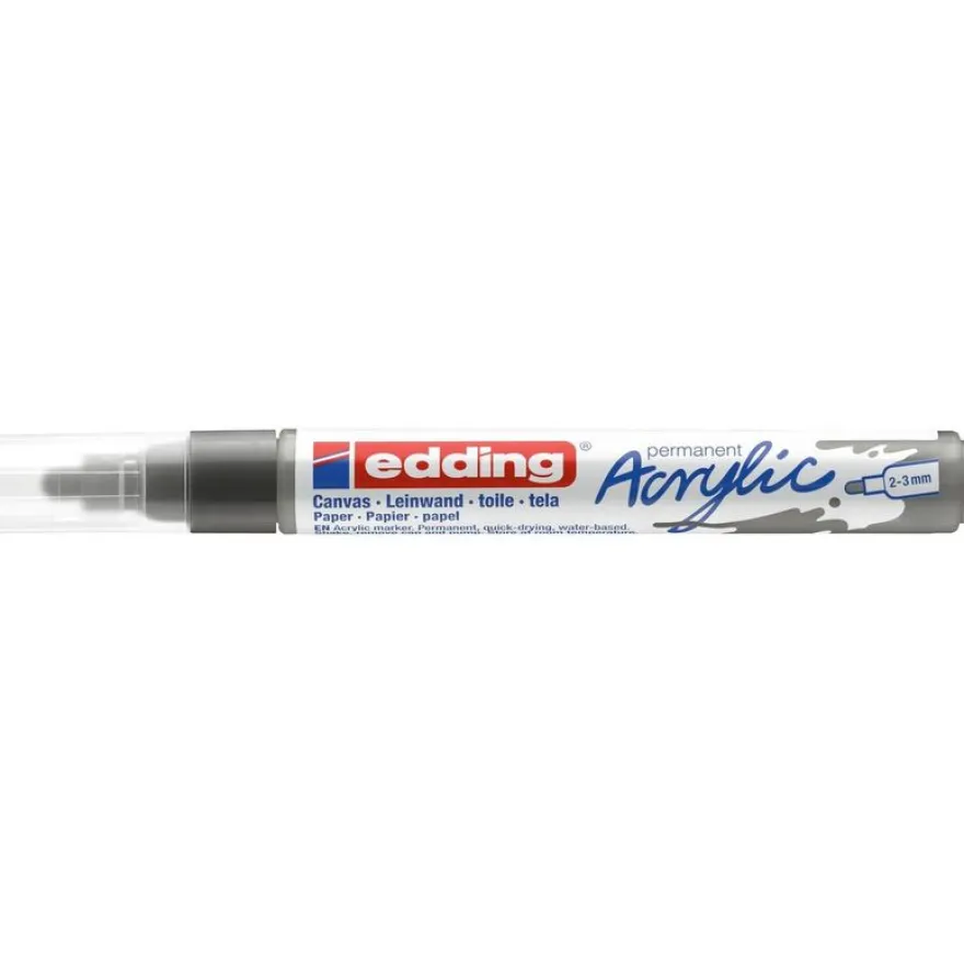 Edding 5100 - Marqueur acrylique - gris anthracite