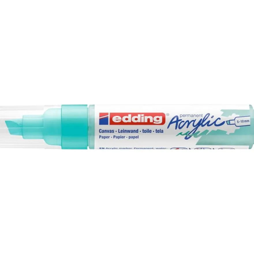 Edding 5000 - Marqueur acrylique - turquoise