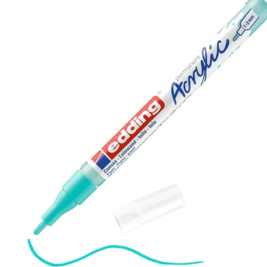Edding 5300 - Marqueur acrylique - turquoise