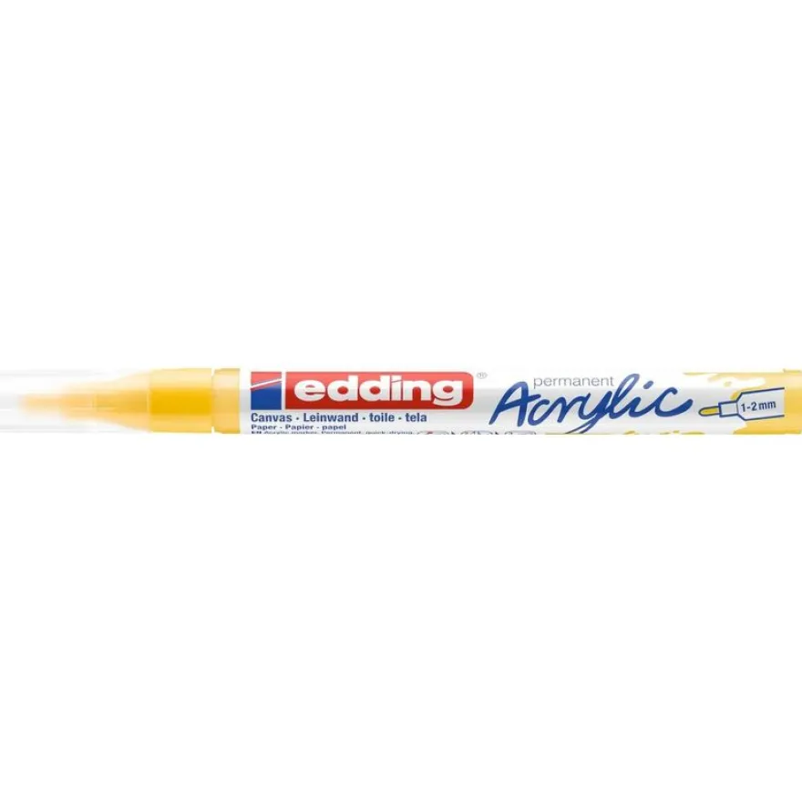 Edding 5300 - Marqueur acrylique - jaune