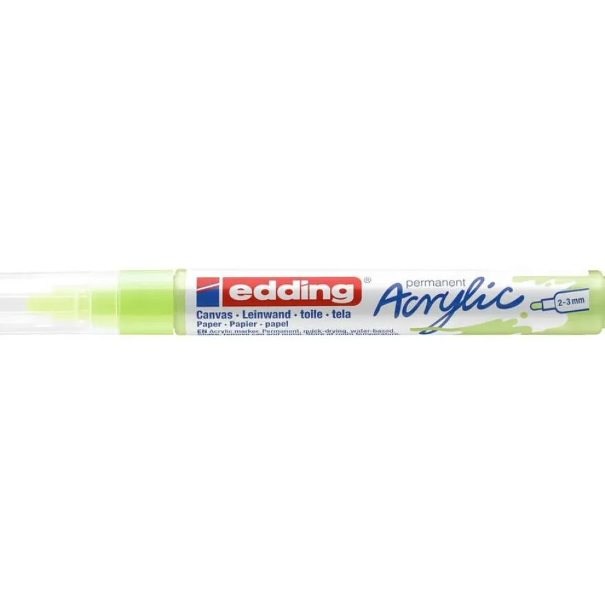 Edding 5100 - Marqueur acrylique - vert pastel