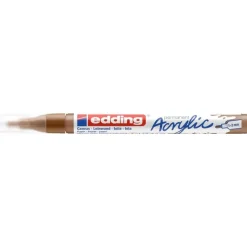 Edding 5300 - Marqueur acrylique - noisette