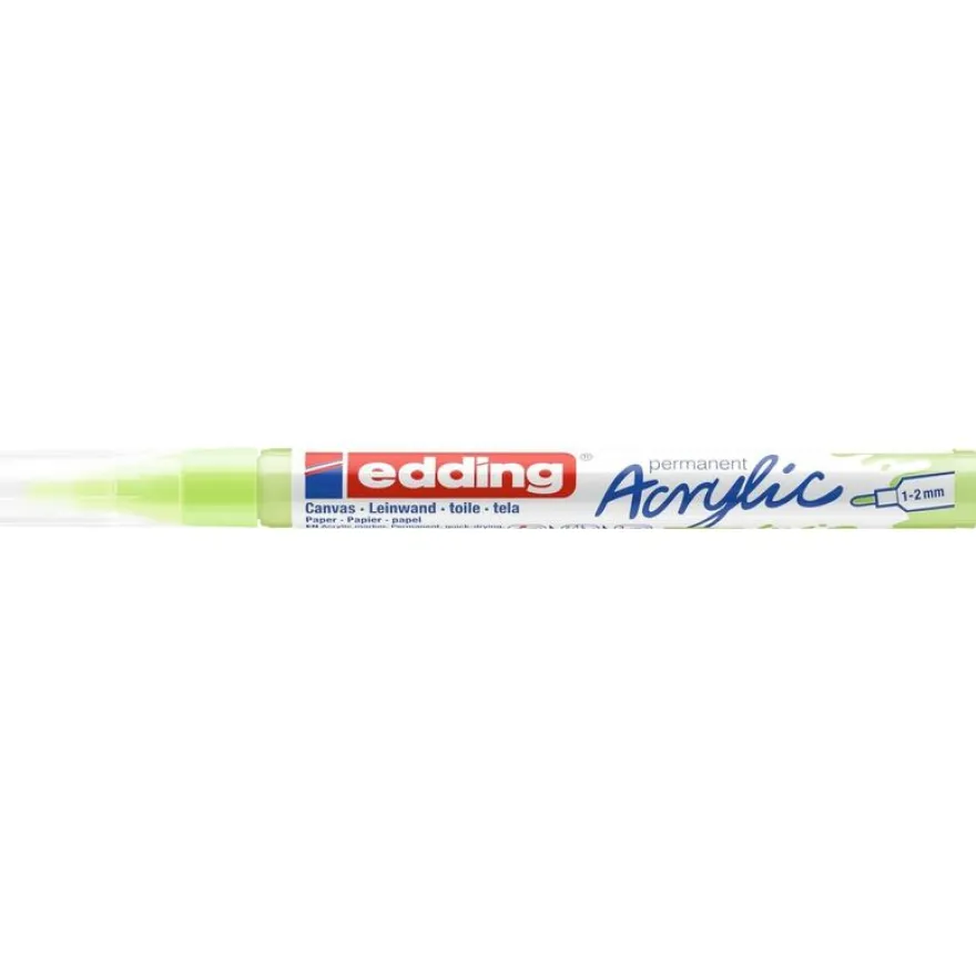 Edding 5300 - Marqueur acrylique - vert pastel