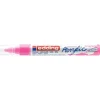Edding - Marqueur Acrylique e-5100 Rose Fluo Mat - Pointe Ogive 2-3 mm