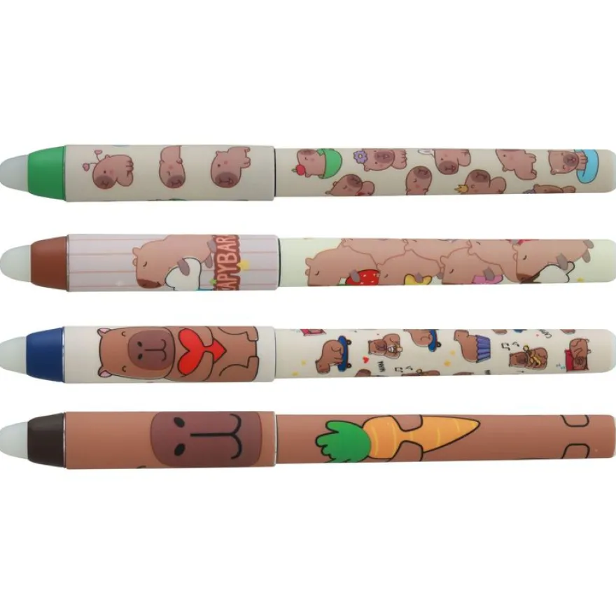 Effacink plastique INK Lazycapy 4 designs assortis