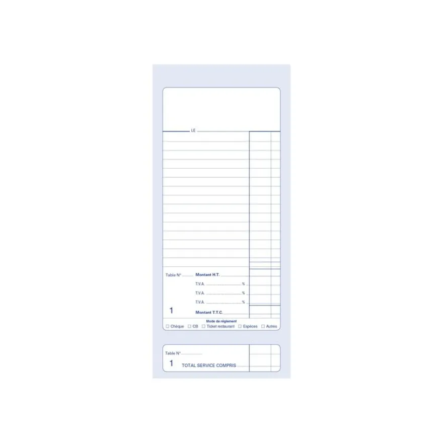 ELVE - 10 Blocs Addition - 50 dupli - 10 x 23,5 cm