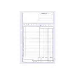 ELVE - 10 Manifolds Carnets de factures - 50 dupli - 21 x 14 cm