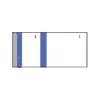 ELVE - Bloc vendeurs de 100 tickets - 60 x 135 mm - blanc