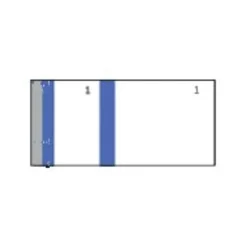 ELVE - Bloc vendeurs de 100 tickets - 60 x 135 mm - blanc