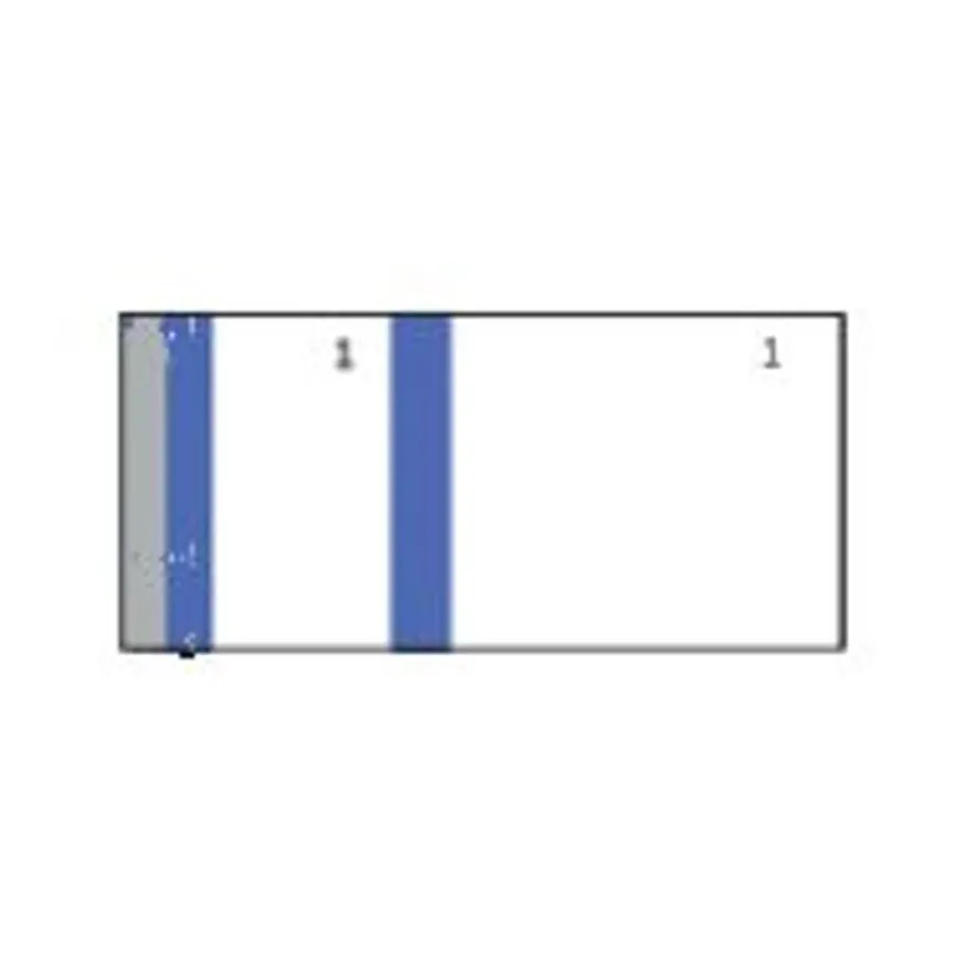 ELVE - Bloc vendeurs de 100 tickets - 60 x 135 mm - blanc