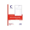 ELVE - Carnet de devis/offre de prix - 50 dupli - A4