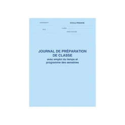 ELVE - Journal de préparation de classe - 32 x 24 cm - 88 pages