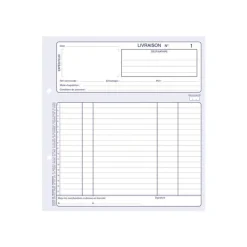 ELVE - Manifold Carnet de livraisons - 50 dupli - 21 x 21 cm