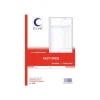 ELVE - Manifold Carnet de factures - 50 dupli - A4