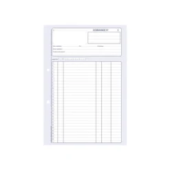 ELVE - Manifold Carnet de commandes - 50 dupli - A4
