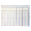 ELVE - Piqûre comptable - 13 colonnes sur 2 pages - 32 x 25 cm - 80 pages