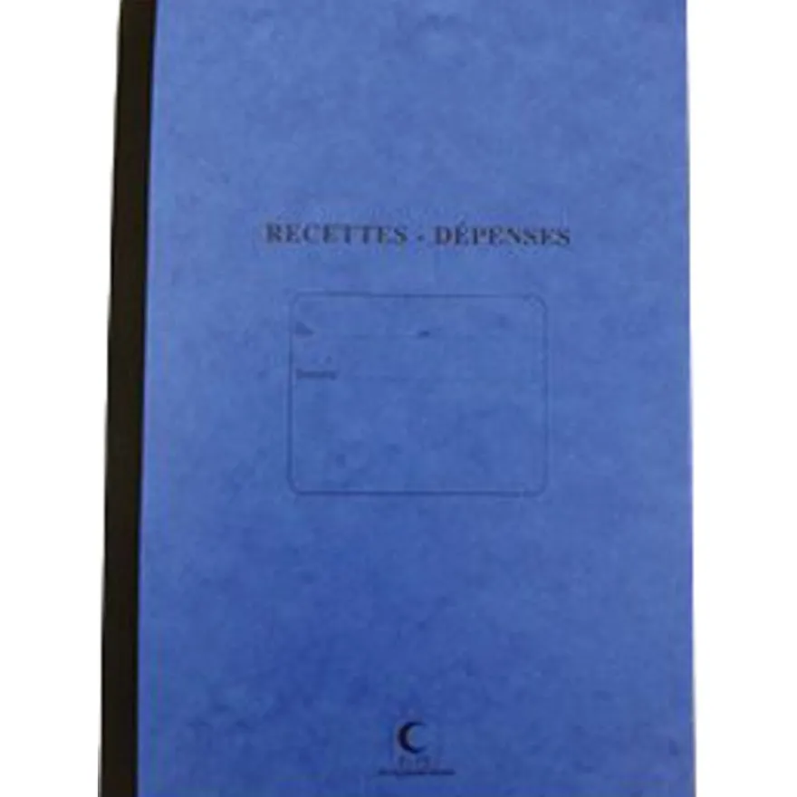 ELVE - Piqûre recettes/dépenses - A4 - 80 pages