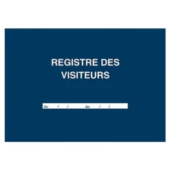 ELVE - Registre des visiteurs - A4 - 96 pages