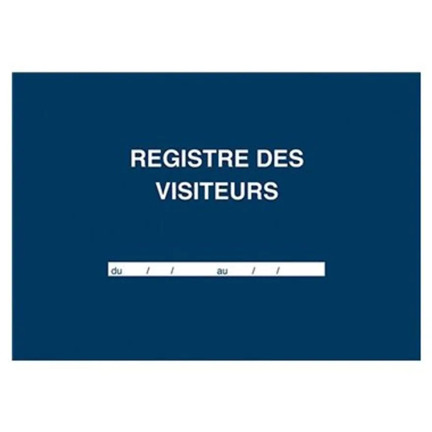 ELVE - Registre des visiteurs - A4 - 96 pages