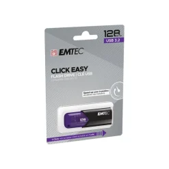 Emtec B110 Click Easy 3.2 - clé USB 3.2 - 128 Go - violet
