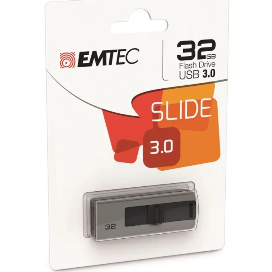 Emtec B250 Slide - clé USB 32 Go - USB 3.0