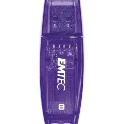 Emtec C410 Color Mix - clé USB 2.0 - 8 Go - violet