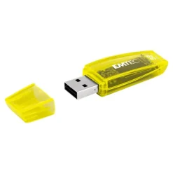 Emtec C410 Neon - pack de 3 clés USB 32 Go - USB 2.0