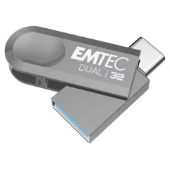 EMTEC Dual D280 - Clé USB 32 Go - USB 3.2 Gen 1