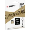 Emtec Elite Gold - carte mémoire 32 Go - Class 10 - micro SDHC