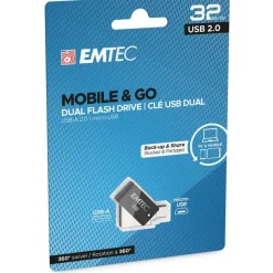Emtec T260B - clé USB 32 Go - USB 2.0