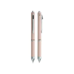 Enzo Varini - Stylo à bille 4 en 1 : 3 couleurs et 1 porte-mine - bleu canard