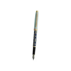 Enzo Varini Taormina XL Nakara - Stylo plume - bleu