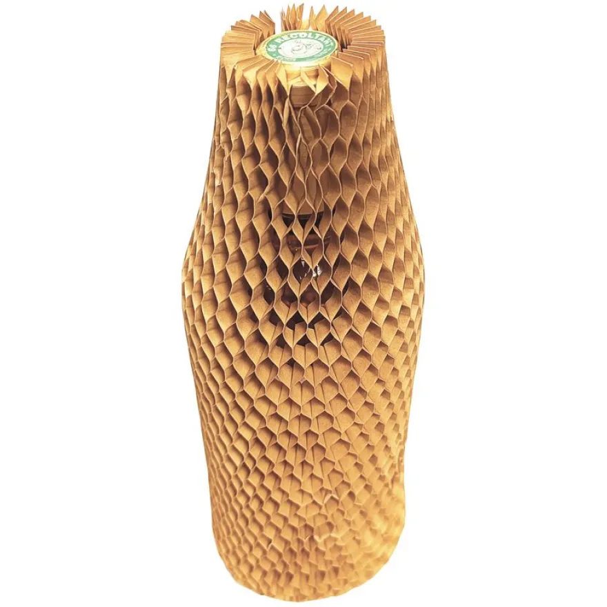 E.Pack La Couronne - 200 Manchons 100% papier -Diamètre 23mm Epaisseur nid d'abeille 1 cm Longueur 600mm - 50 gr - kraft pure pâte -